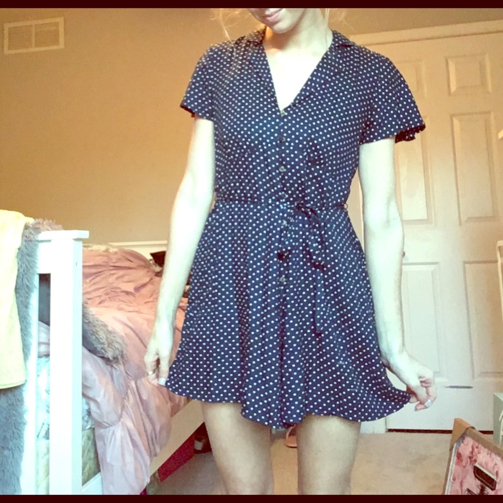 Polka Dot Romper American Eagle